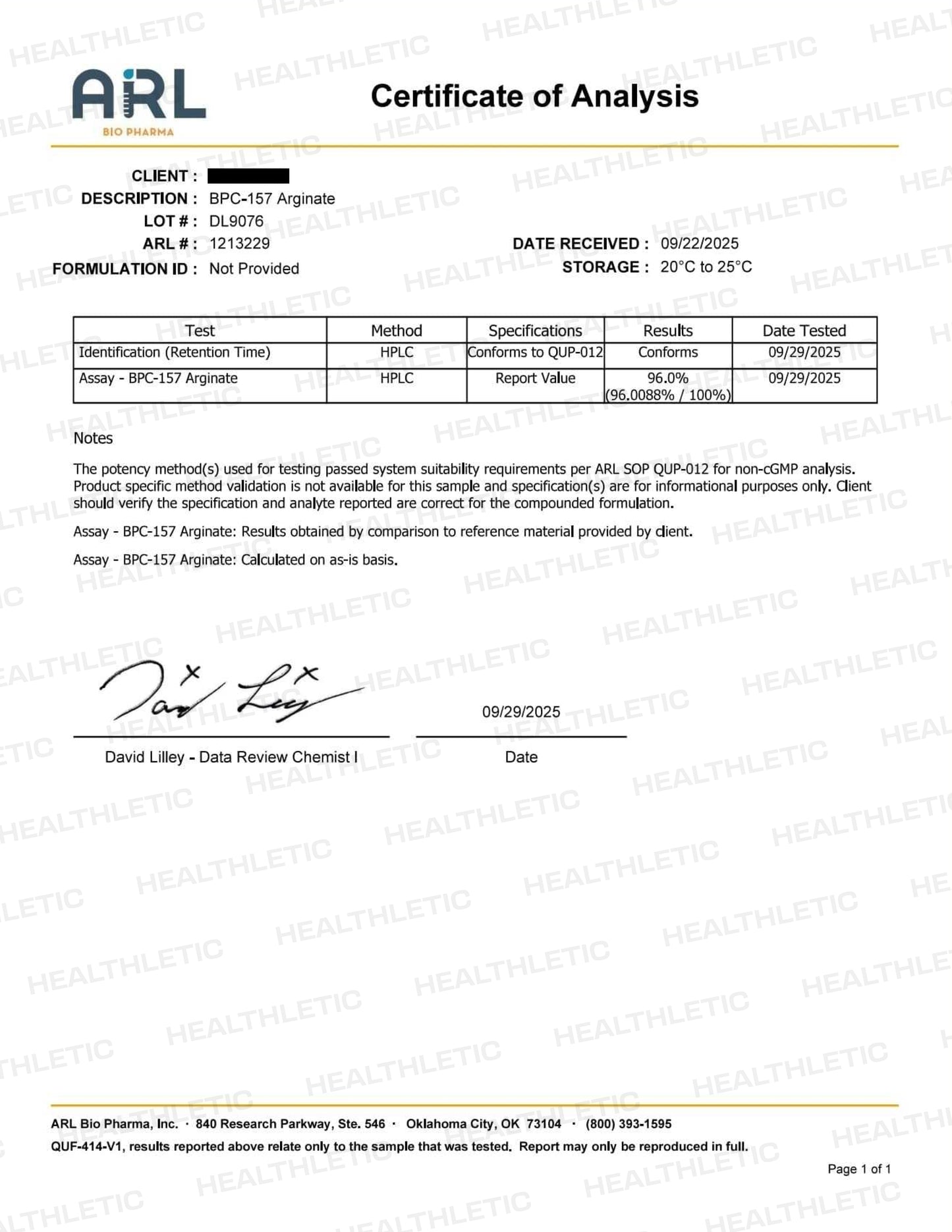 Body Protection Compound (BPC-157)