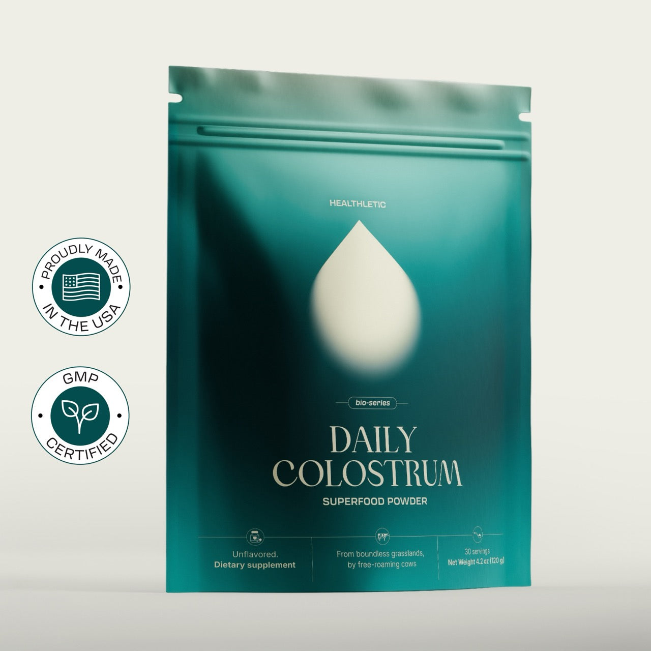 Healthletic™ Daily Colostrum 120 g. - Healthletic