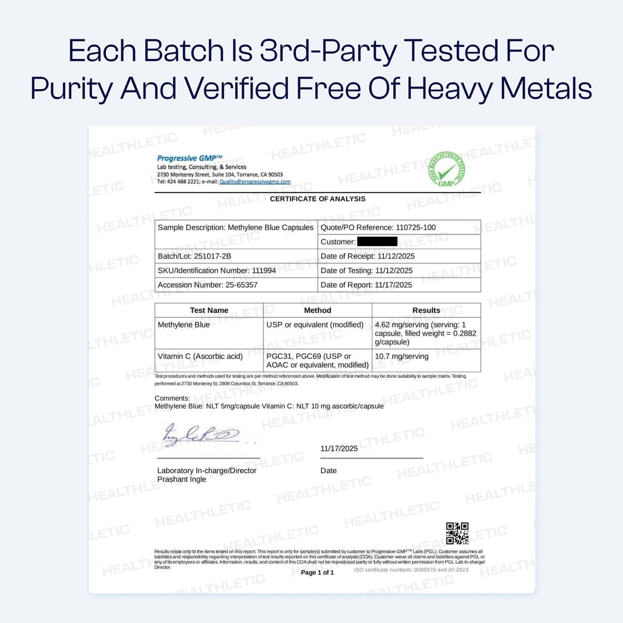 Ultimate MB Capsules + Vit C.